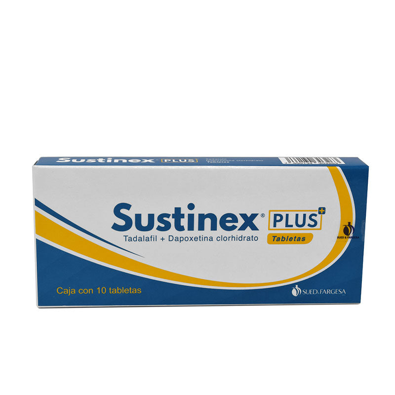 Sustinex Plus Tadalafil 10 tabletas
