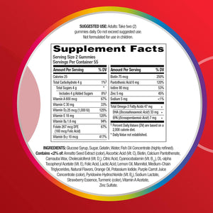 Centrum Multivitamínico  en gomitas con omega 3