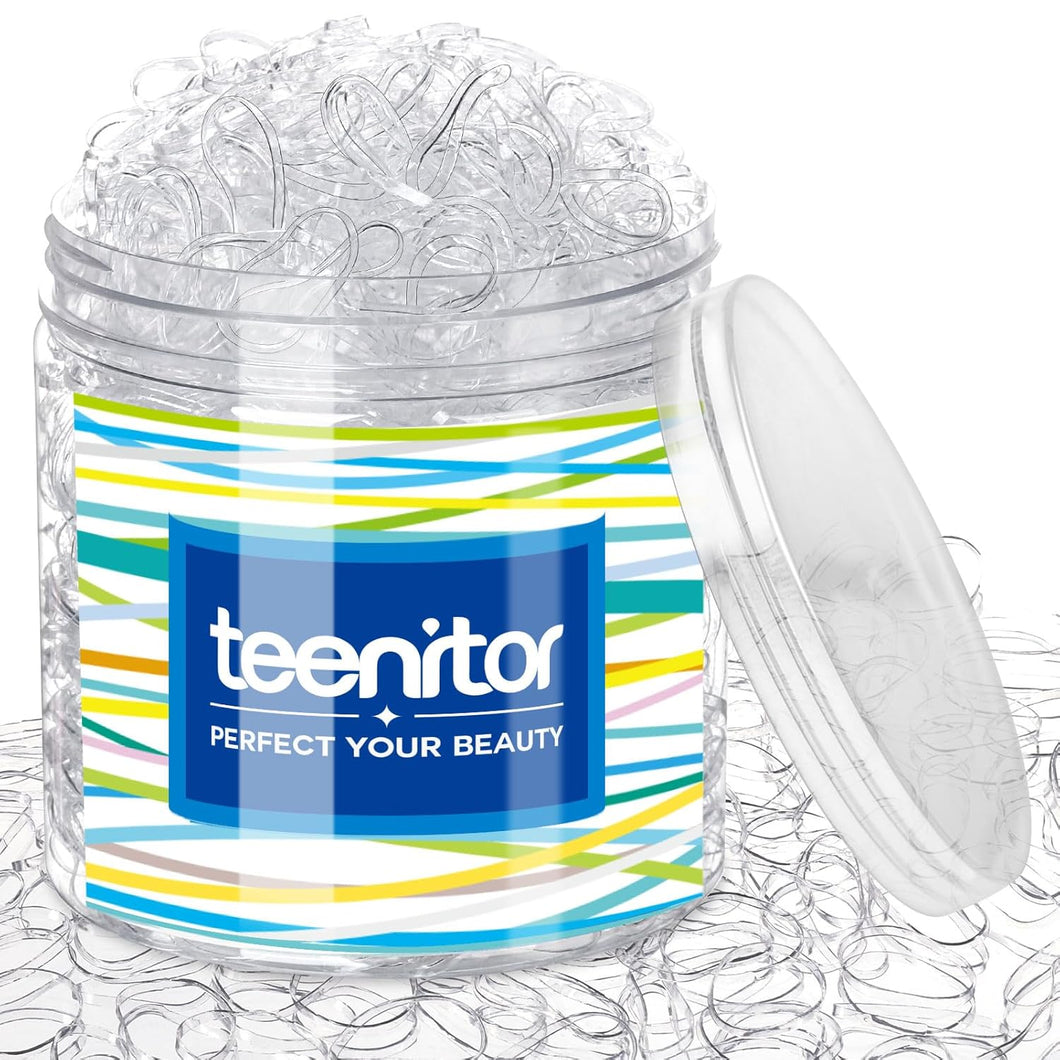 Bandas elásticas transparentes para el cabello A21 , caja con 2000 unidades,