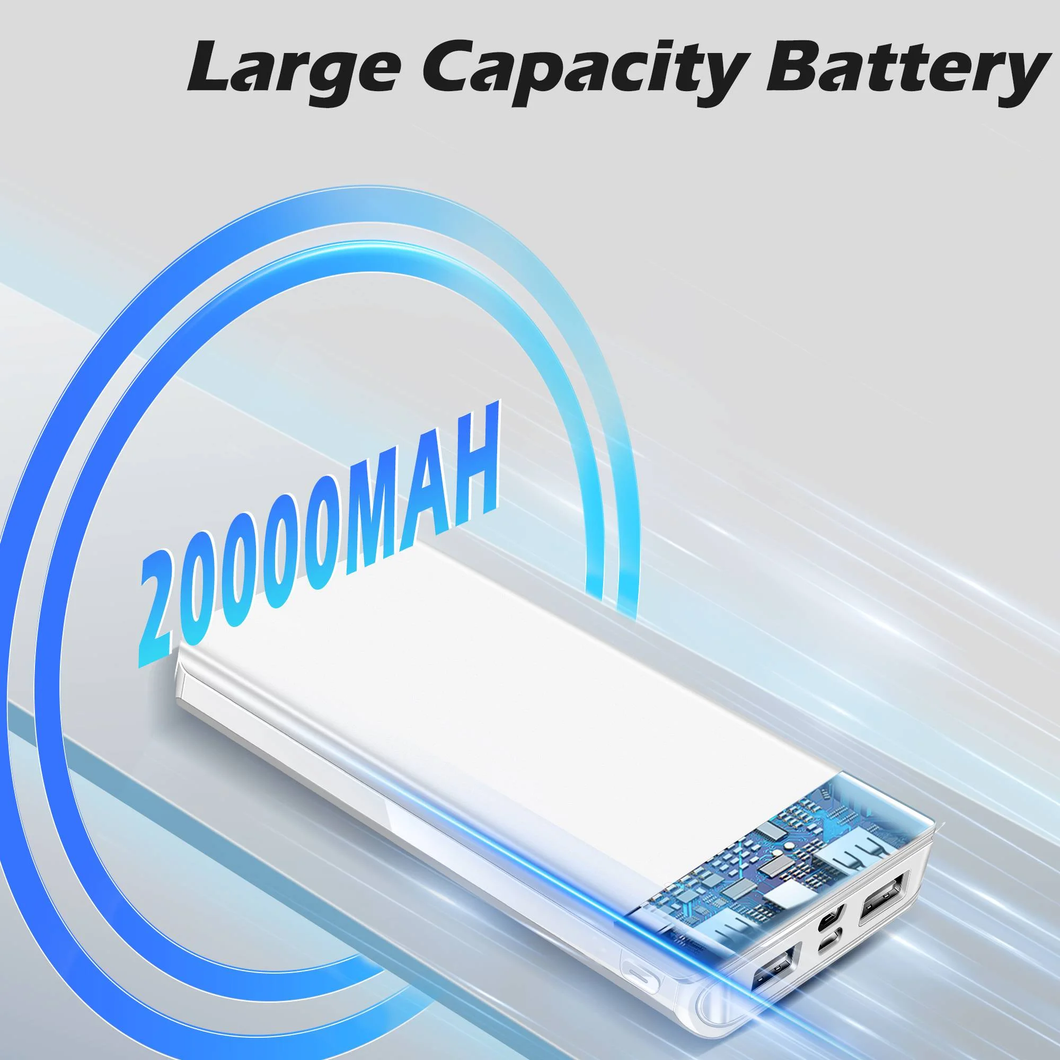 Cargador Portátil de 20000 mAh