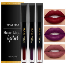 Cargar imagen en el visor de la galería, Juego de 3 lápices labiales líquidos mate
