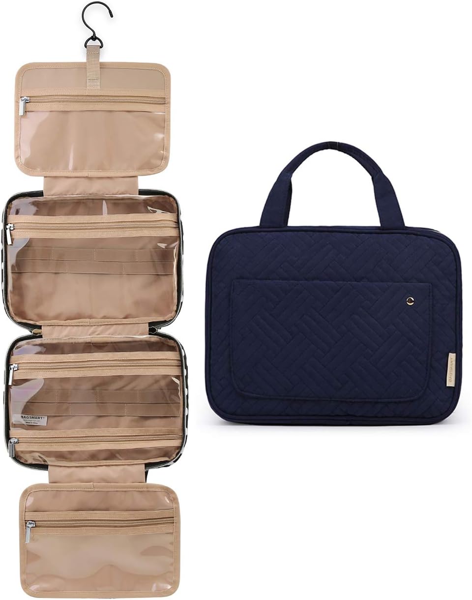 Bolsa de viaje con gancho para colgar, resistente al agua, organizador de cosméticos,  a22 bolsa de viaje para accesorios
