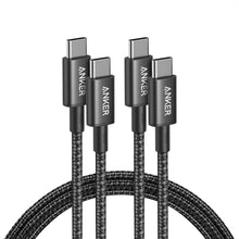 Cargar imagen en el visor de la galería, Anker Cable USB C a USB C, paquete de 2 cables de carga tipo C de 5.9 ft de 6 pies (5.9 ft),
