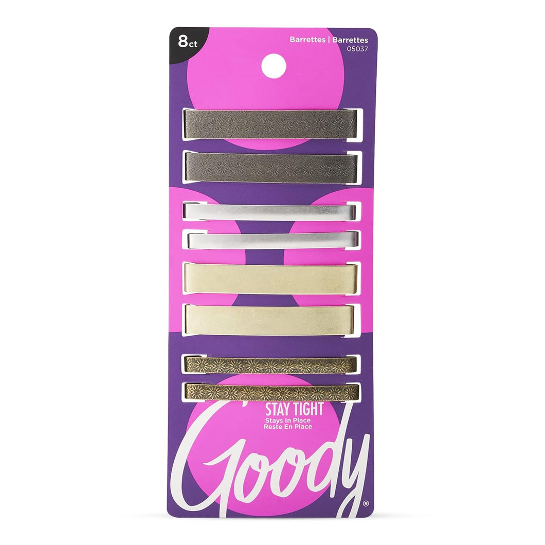 Hebillas clásicas de metal para el cabello por Goody, A21  paquete de de 1, Metal