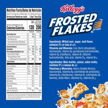 Cargar imagen en el visor de la galería, Kellogg&#39;s Frosted Flakes
