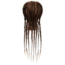 Cargar imagen en el visor de la galería, Cabeza de maniquí con cabello 100%humano coje color 30 pulgadas
