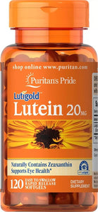Lutein 20mg 120 cápsulas