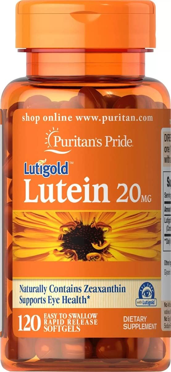Lutein 20mg 120 cápsulas