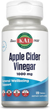 Cargar imagen en el visor de la galería, KAL Cápsulas de vinagre de sidra de manzana, 500 mg, 120 unidades
