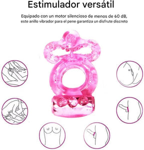 Anillo vibrador para el pene con bala