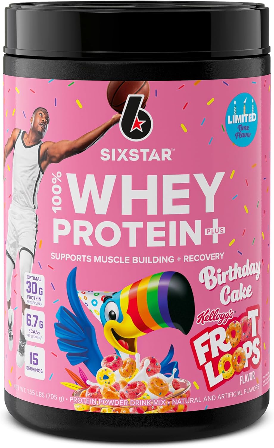 Six Star Whey Protein Powder Plus - Fórmula de construcción muscular