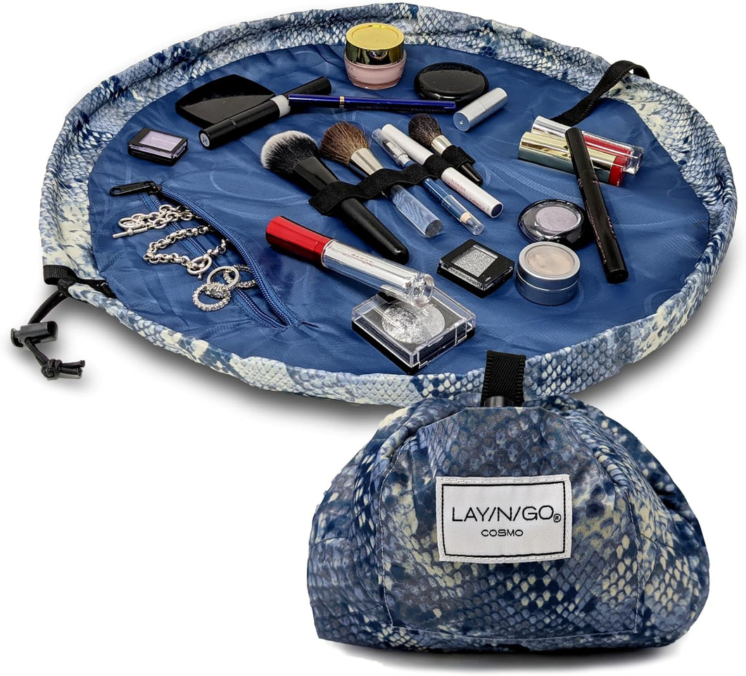 Organizador de maquillaje con cordón para viajes y uso A22  diario