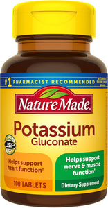 Gluconato de potasio 100 tabletas