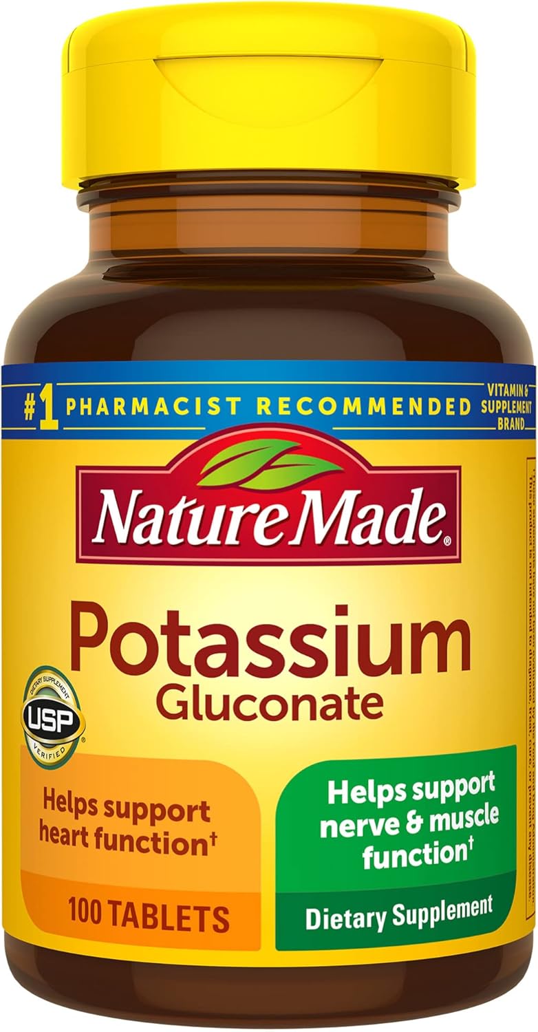 Gluconato de potasio 100 tabletas