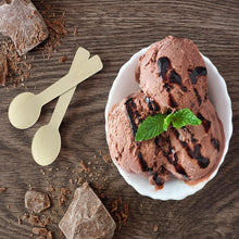 Cargar imagen en el visor de la galería, 100 mini cucharas de madera de 4 pulgadas
