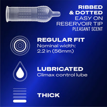Cargar imagen en el visor de la galería, Condones de látex natural intenso de Durex Performax, ultra finos
