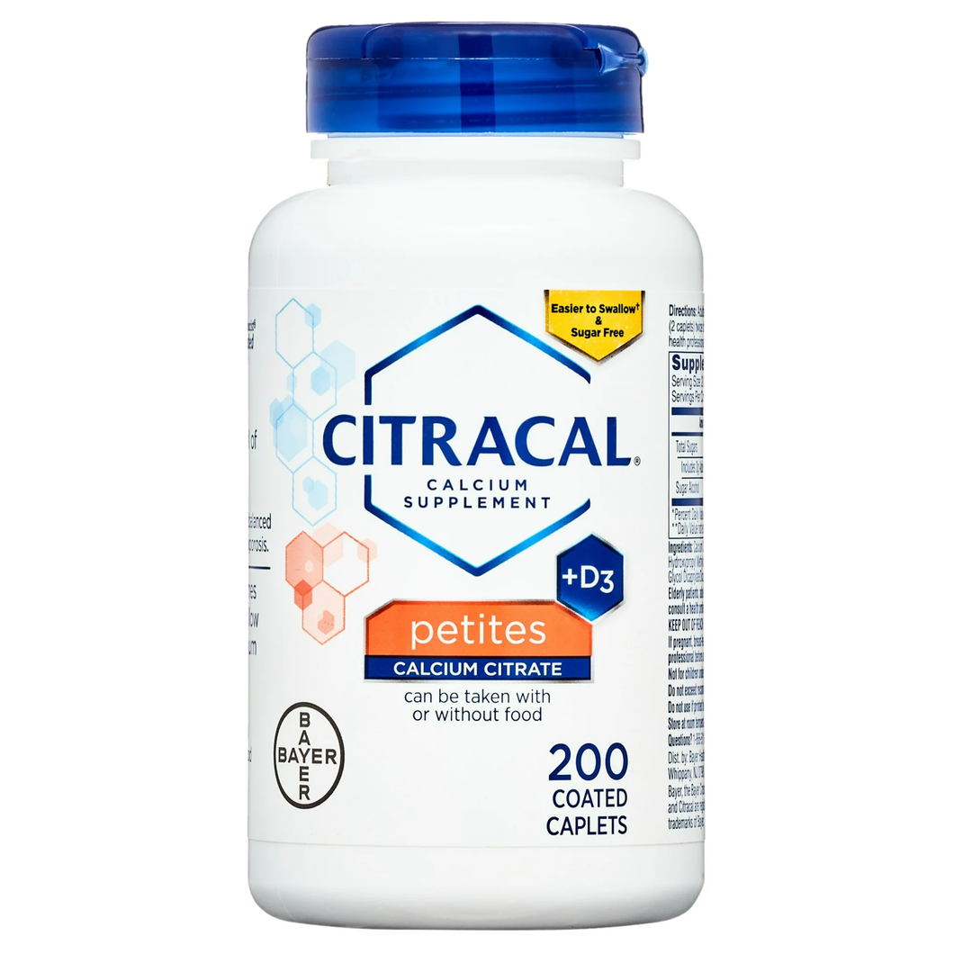 Citrato de calcio con vitamina D3