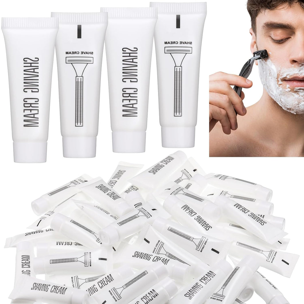 Crema de afeitar desechable a granel tamaño de viaje 0.3 fl