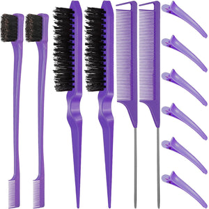 Juego de cepillos de pelo de nailon para mujeres y niñas LN23