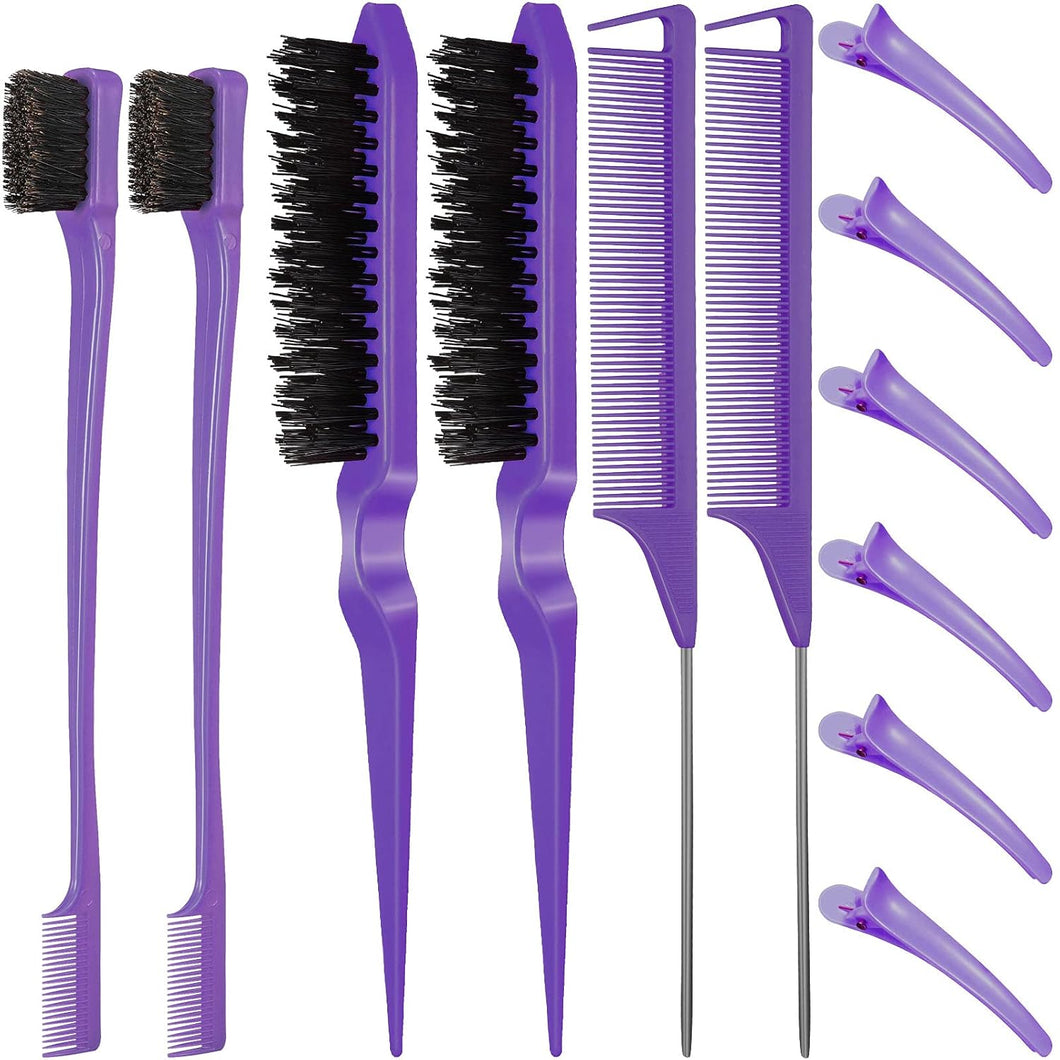 Juego de cepillos de pelo de nailon para mujeres y niñas LN23