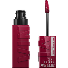Cargar imagen en el visor de la galería, Maybelline New York SuperStay Vinyl Ink - Labial líquido de larga duración, sin transferencia, color altamente pigmentado y brillo instantáneo, modelo Unrivaled, 0.14 onzas líquidas a19
