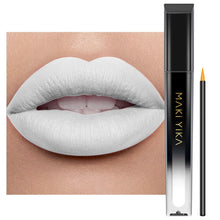 Cargar imagen en el visor de la galería, MAKI YIKA Lápiz labial blanco para mujer, color permanece de larga duración, A19

