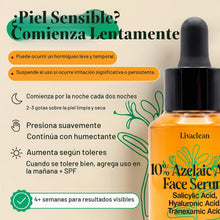Cargar imagen en el visor de la galería, 10% de ácido azelaico para la cara, 1 fl oz,
