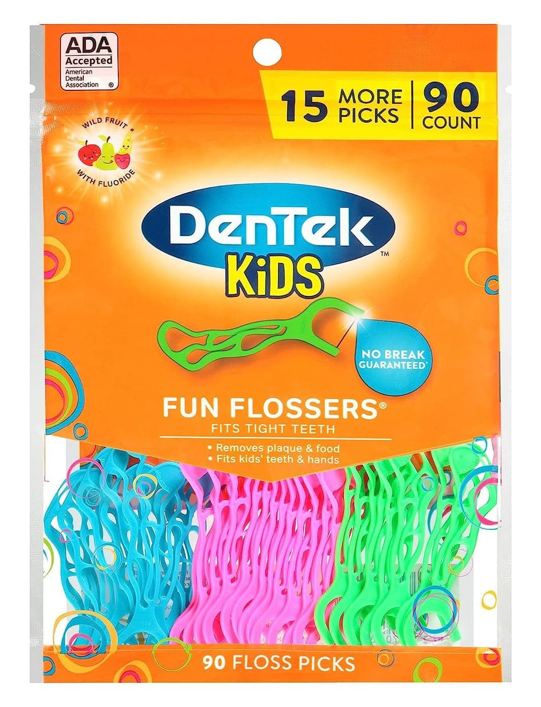 DenTek Hilos dentales divertidos para niños, Q1