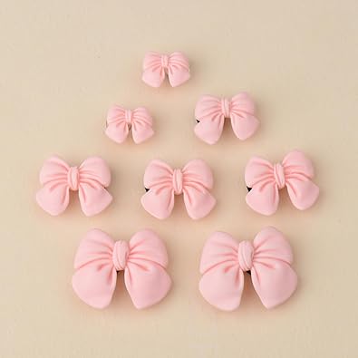 Encantos brillantes para zapatos, decoraciones de zapatos para mujer, cadenas de perlas, accesorios de zapatos rosados a22, dijes de flores para zapatos, estilo propio
