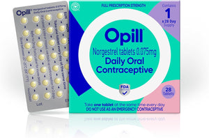 Opill, Píldoras anticonceptivas orales diarias,  a24