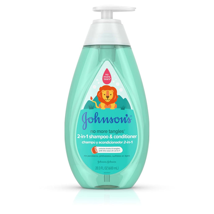 Champú y acondicionador desenredante 2 en 1 para niños