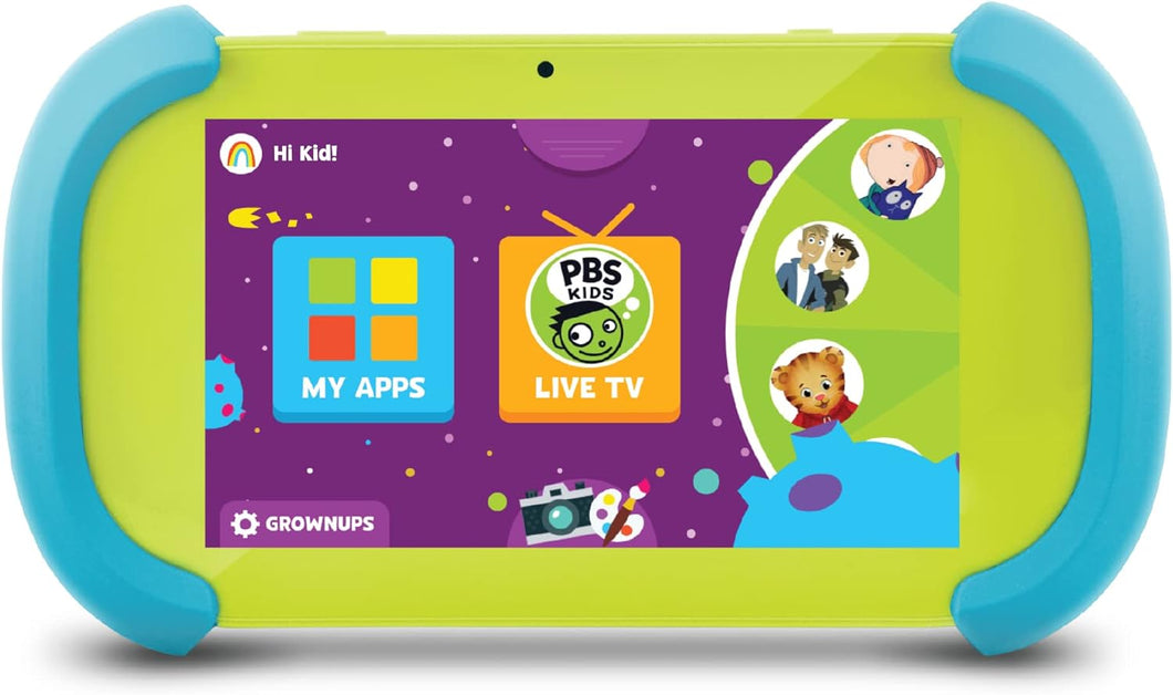 Core Innovations PBS Kids Playtime Pad+ Tablet Android HD de 7 pulgadas para niños + TV en vivo