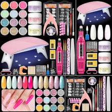 Cargar imagen en el visor de la galería, Kit de uñas acrílicas con todo para principiantes
