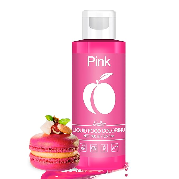 Colorante alimentario – Colorante alimenticio vívido para hornear, decoración de pasteles, galletas, fondant, macarrón, tinte líquido para alimentos, sin sabor, para aerógrafo, fabricación de limo .