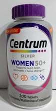 Cargar imagen en el visor de la galería, Centrum Silver Multivitamínico para Mujeres de 50+ años o más
