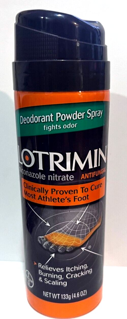 Desodorante antifúngico spray para pies de atleta , 4.6 oz
