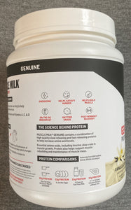 Polvo de proteína genuina Muscle Milk, 32g de proteína