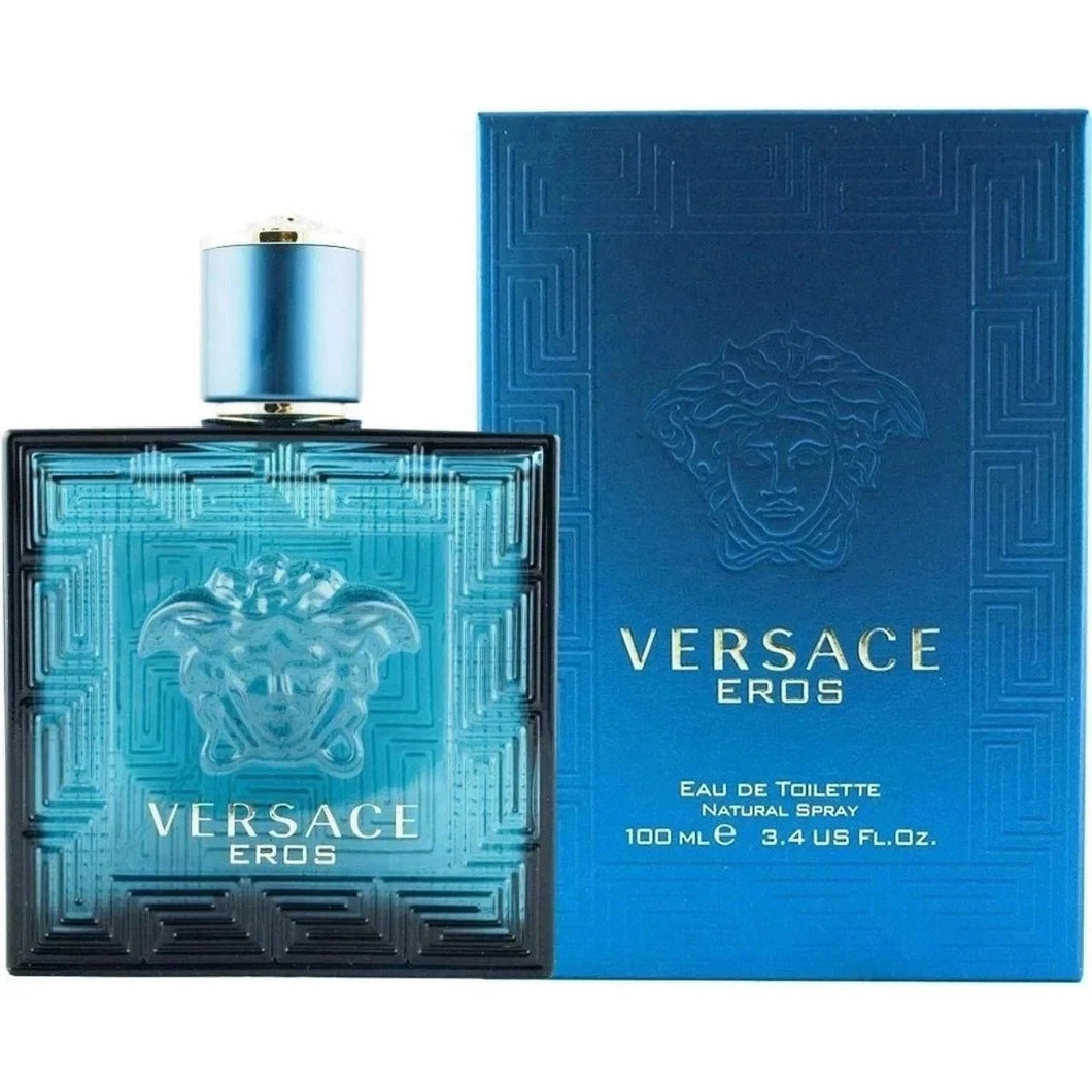 Versace Eros para hombres 3.4 fl oz Eau de Toilette Spray