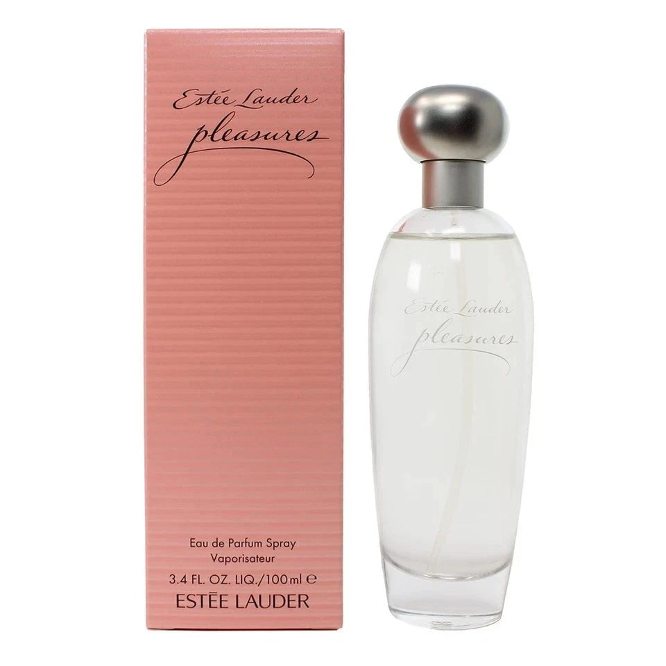 Estee Lauder Pleasures Eau de Parfum Spray, Perfume para Mujeres., 3.4 Oz USA
