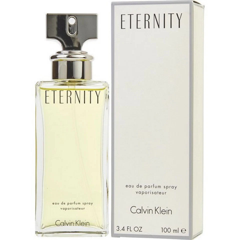 ETERNITY de Calvin Klein 3.4 oz 100 ml EDP para Mujeres