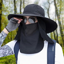 Cargar imagen en el visor de la galería, Sombreros de pesca con máscaras faciales
