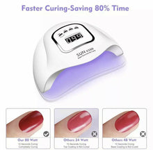 Cargar imagen en el visor de la galería, Lámpara de uñas de gel UV de 80 W, secador de uñas profesional con detección automática NDP-6
