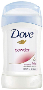 Desodorante antitranspirante Dove en polvo sólido invisible 1.60 oz
