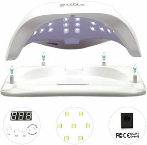 Lámpara de uñas de gel UV LED de 54 W, secadores de uñas Mlfyho para gel NDP-11