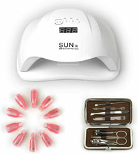 Cargar imagen en el visor de la galería, Lámpara de uñas de gel UV LED de 54 W, secadores de uñas Mlfyho para gel NDP-11
