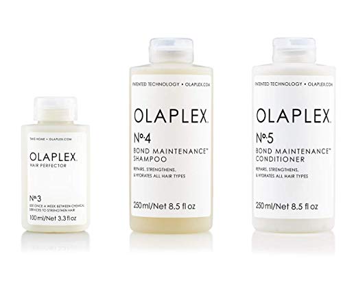 Set Olaplex  3,4,5 Bond, sistema de mantenimiento, champú, acondicionador y perfeccionador NDP-7
