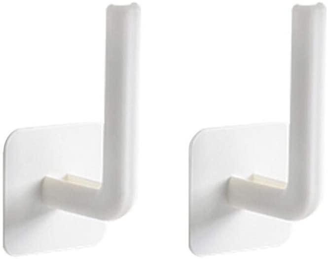 2Pcs Plastic Paper Towel Holder Under Kitchen Cabinet, Stroller Paper Towel Holder #