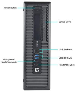 HP Elite Computadora, Intel I54570, DVD, USB 3.0, Windows 10 Pro 64 Bit (Renovado)   NDP-5