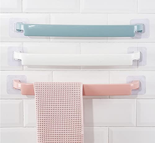 Soporte de toalla multiusos adhesivo montado en la pared #151