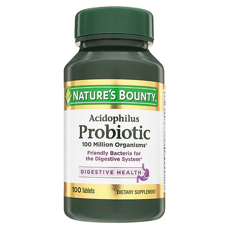 Probiotico Acidophilus 100 millones- 100 cápsulas